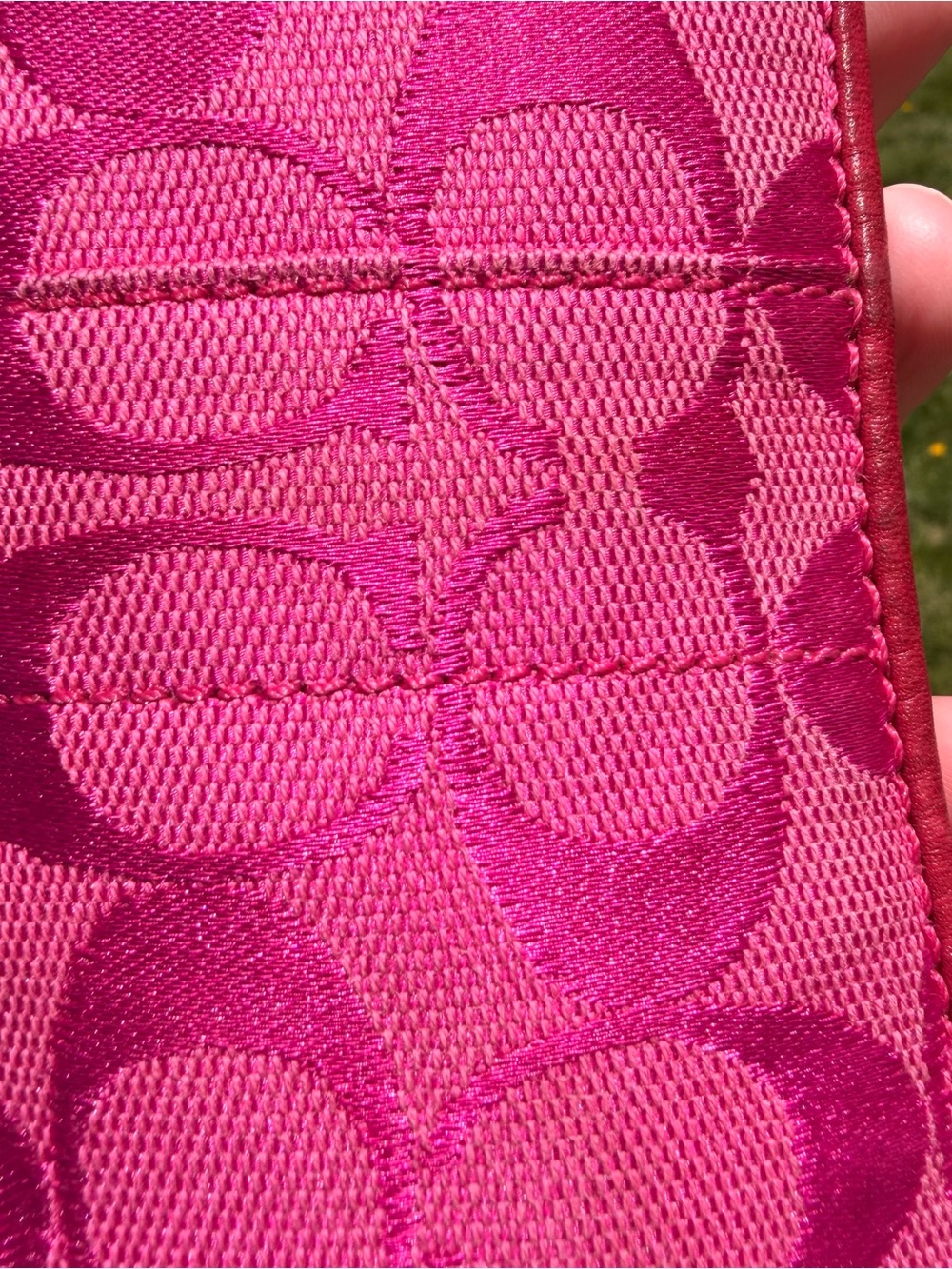 HOT PONK COACH EAST WEST SOHO Y2K DEMI BAG SIGNATURE JACQUARD - Picture 6 of 8